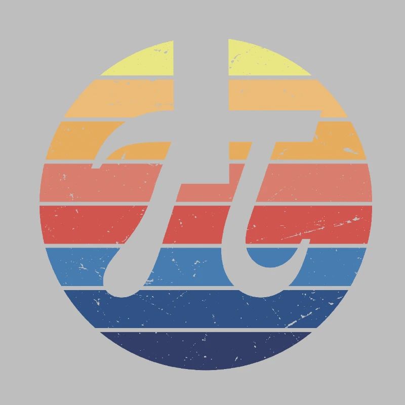 Math Pi Retro