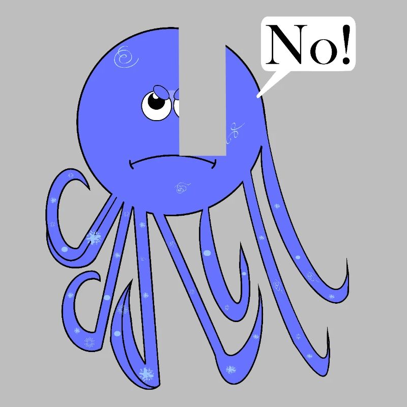 Statement No Squid, No Fun Comic, No