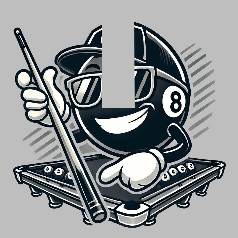 Stylish 8-Ball Billiards