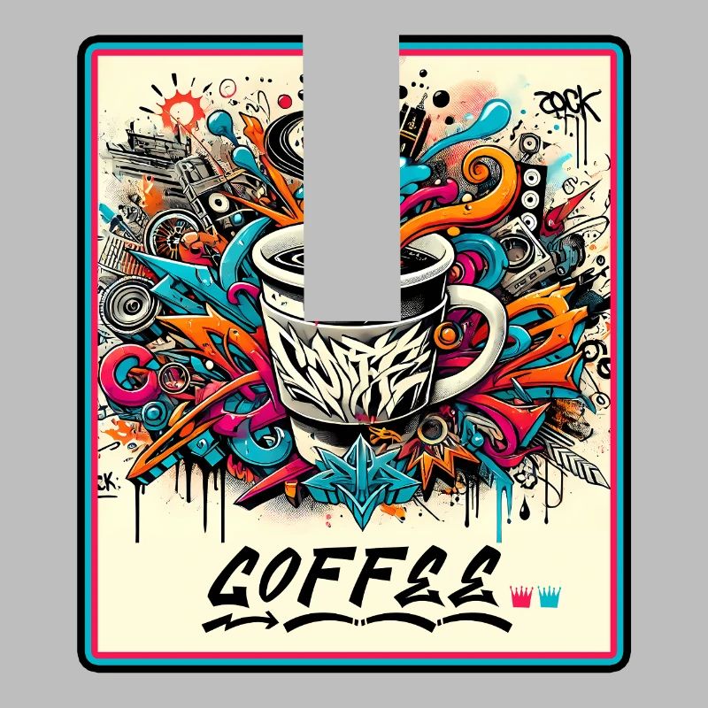 Kaffee Graffiti Explosion