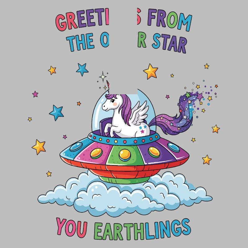 Licorne vue de l’espace