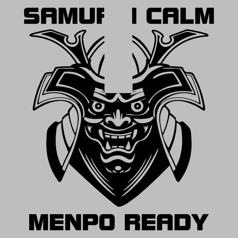 Samurai Calm – Menpo bereit