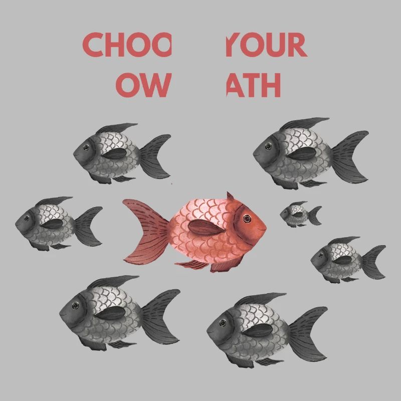 Choose your own path red fish