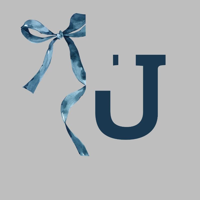 Monogram U Geschenkidee