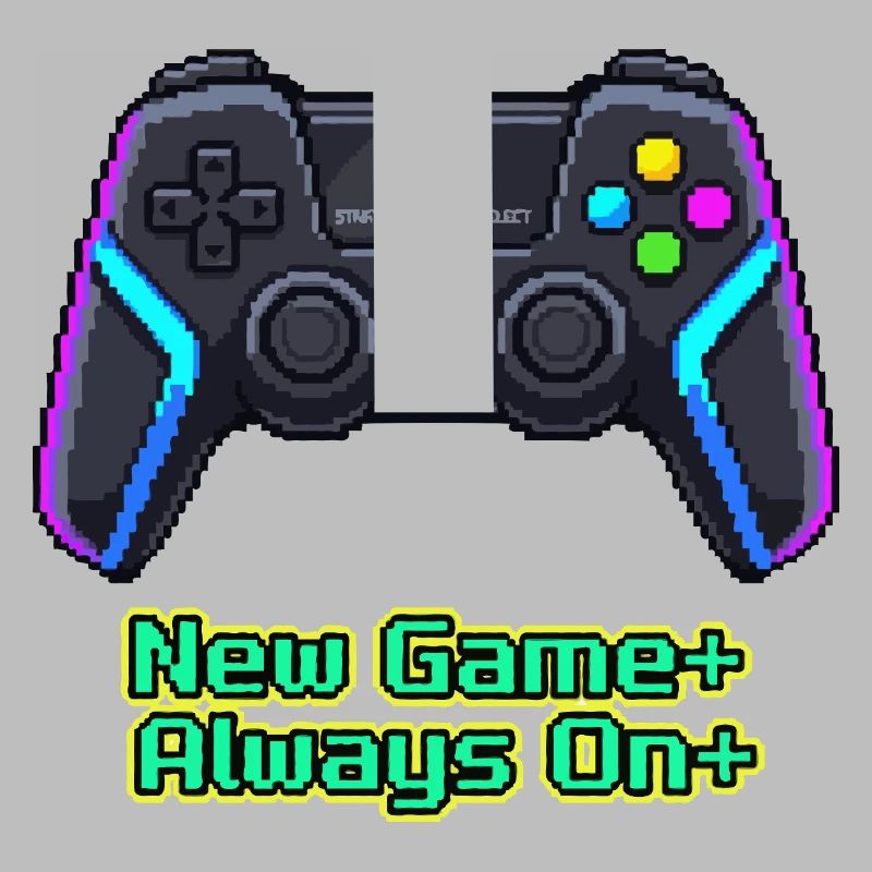 Neon Pixel Controller New Game Plus