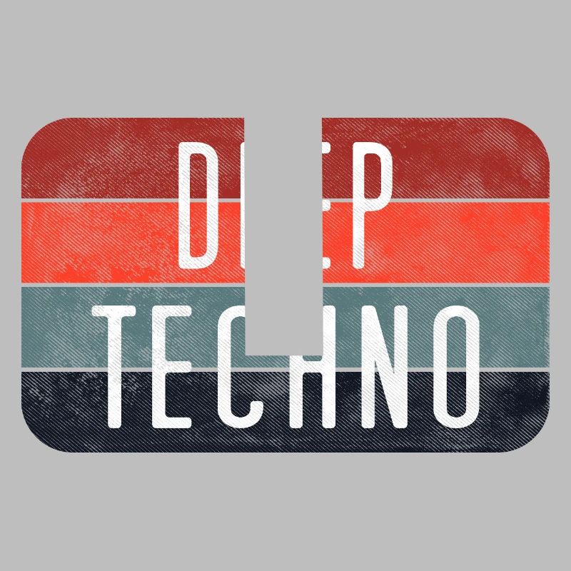 Deep Techno Gradient Stripes