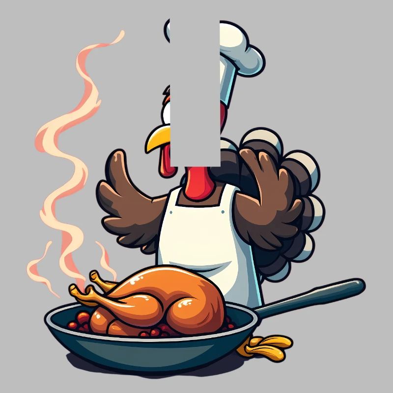 Cuisinier de dinde de Thanksgiving