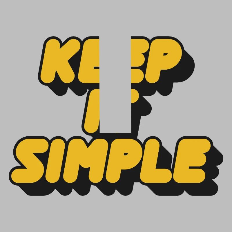 Keep It Simple Retro Bold