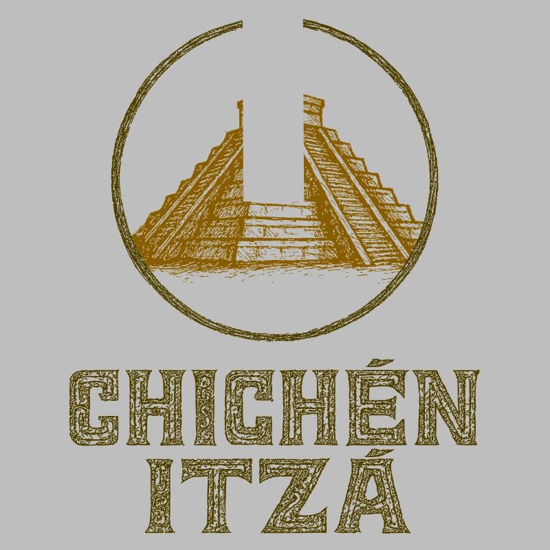 Chichén Itzá Tempel Vintage