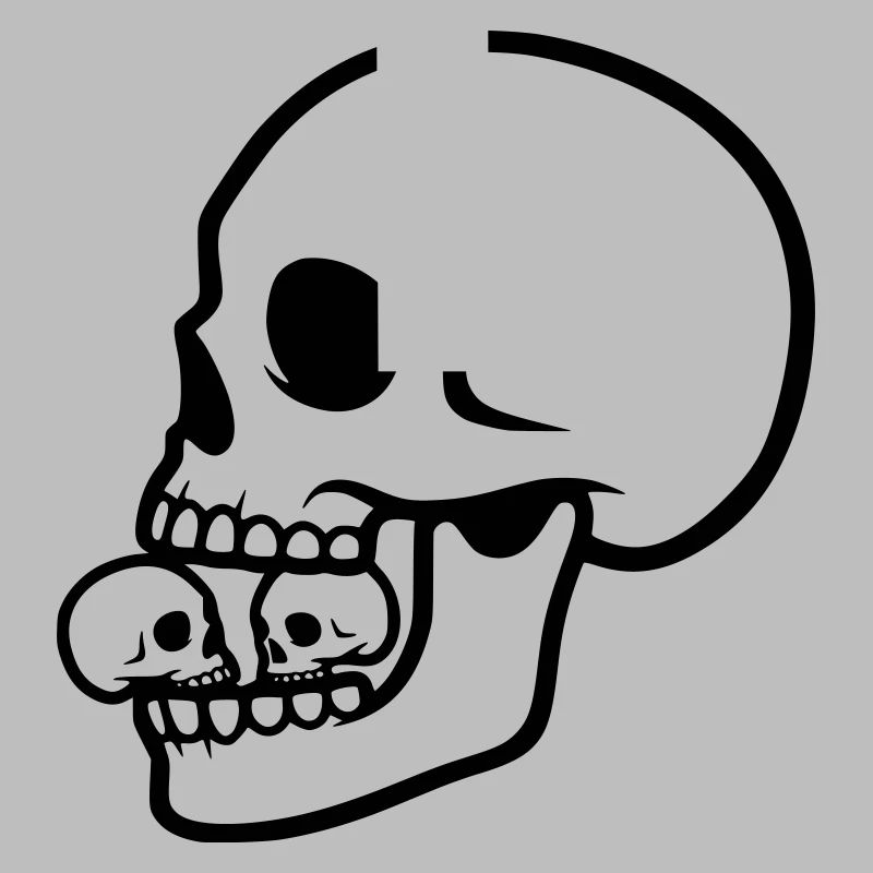 Crâne macabre | Conception d’horreur