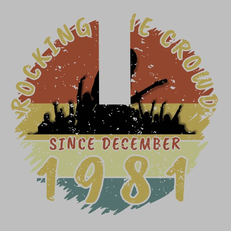 44. Geburtstag Rocking the crowd GIT 12/1981