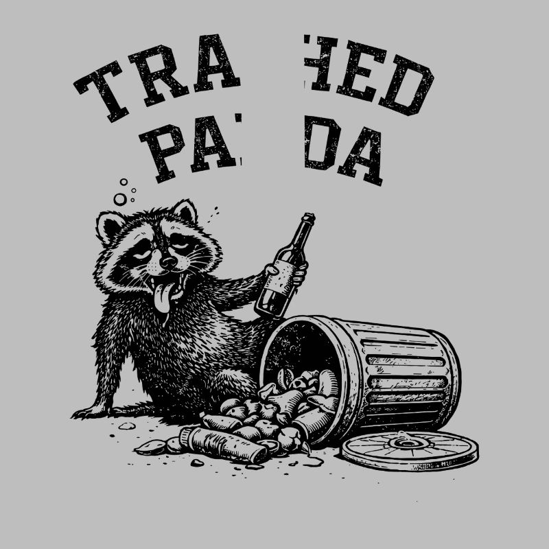 Trashed Panda