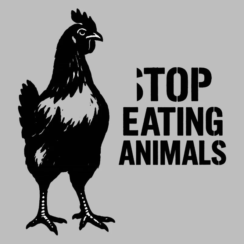 Conscience végane de l’image de Crow