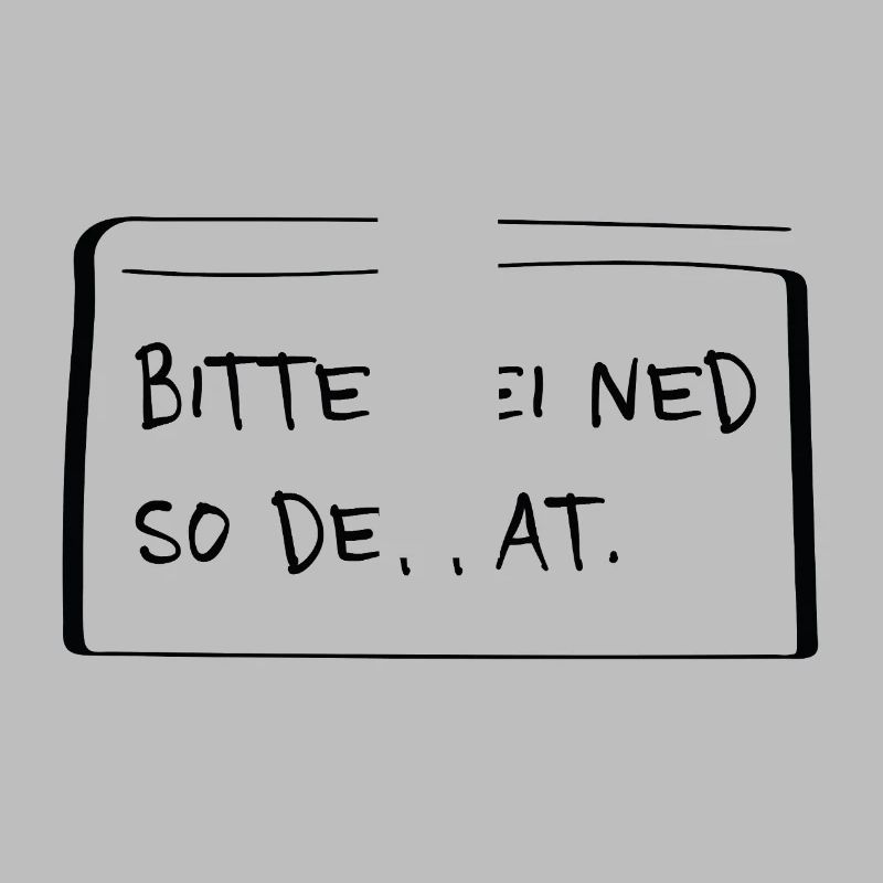Please be ned so stupid – Cheeky dialect saying