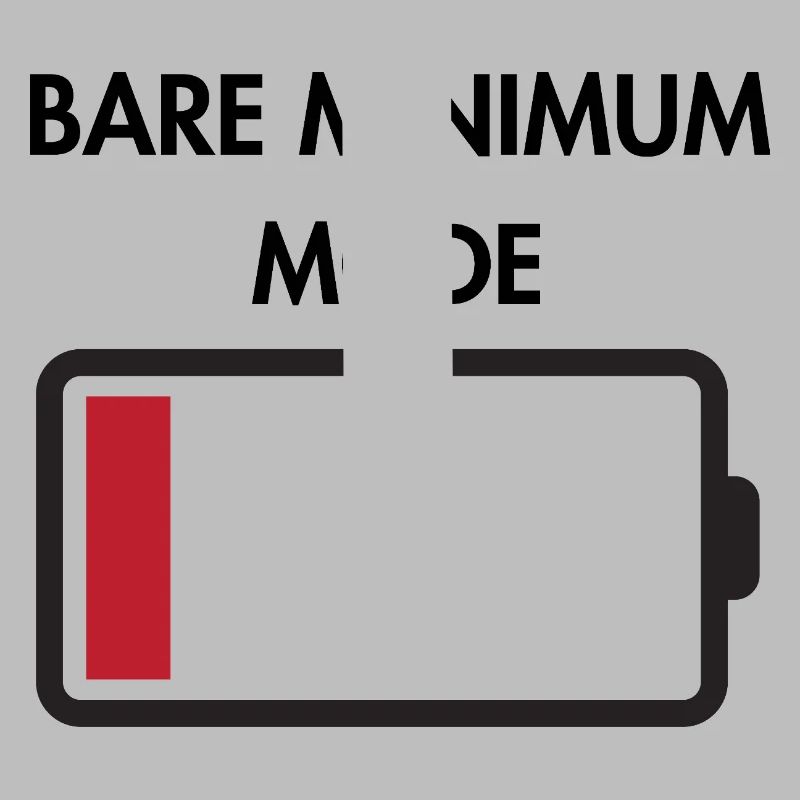 Bare minimum mode