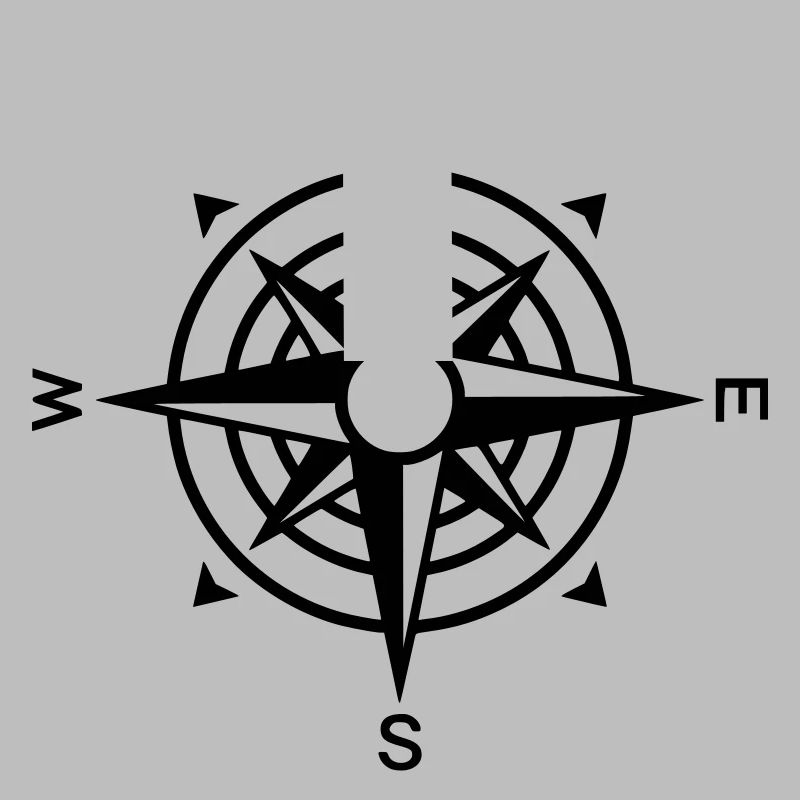 Compass Wind Rose Navigation