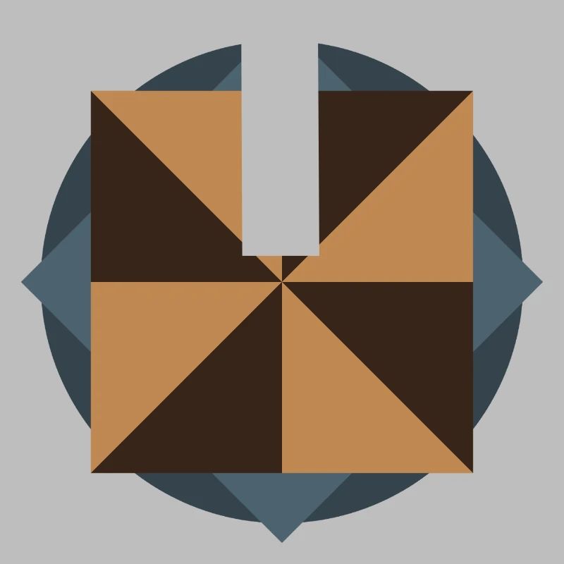 PYRAMID CORE GEOMETRY | Basic Shapes Artwork