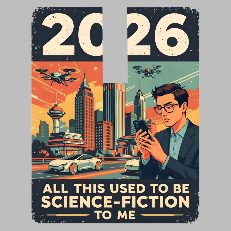 Das Jahr 2026 — klingt nach Science-Fiction, oder?