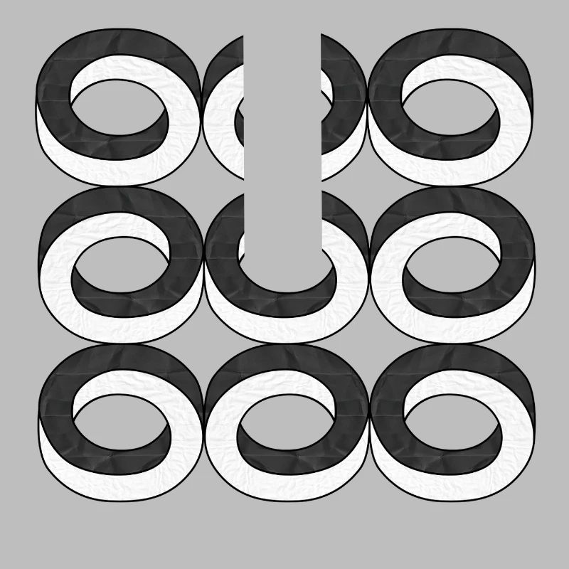 Texture des cercles d’illusion d’optique