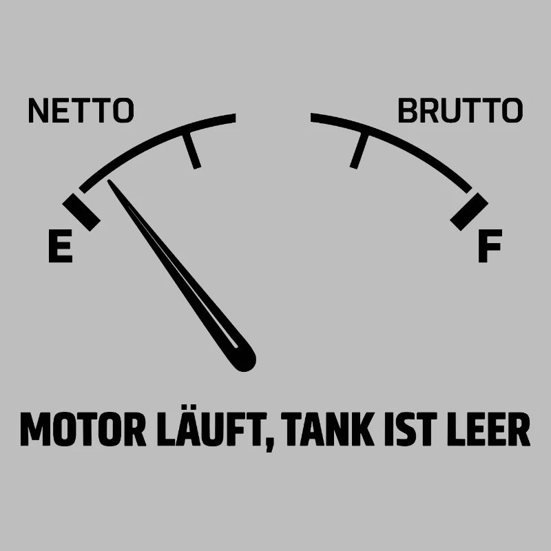 Engine runs tank empty