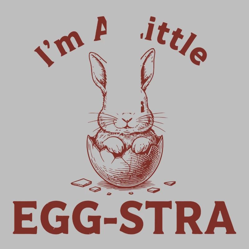 Egg-STRA Bunny Tee