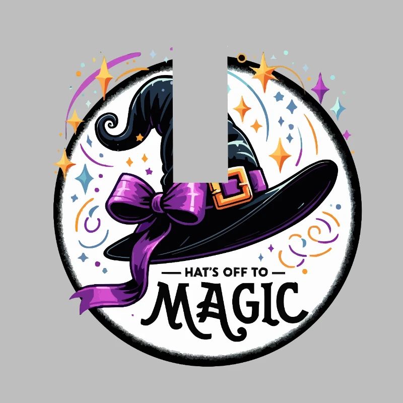 Witch Hat Magic Illustration