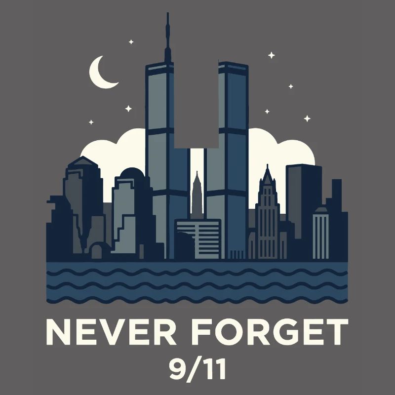 Never Forget 9/11 Skyline Night