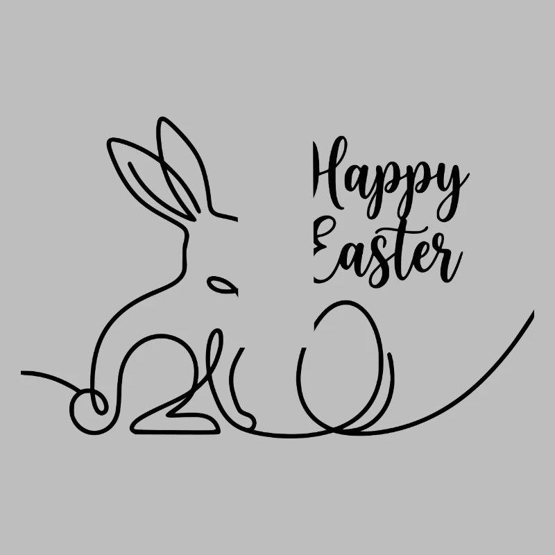 Happy Easter, Cute Bunny Easter Shirt
