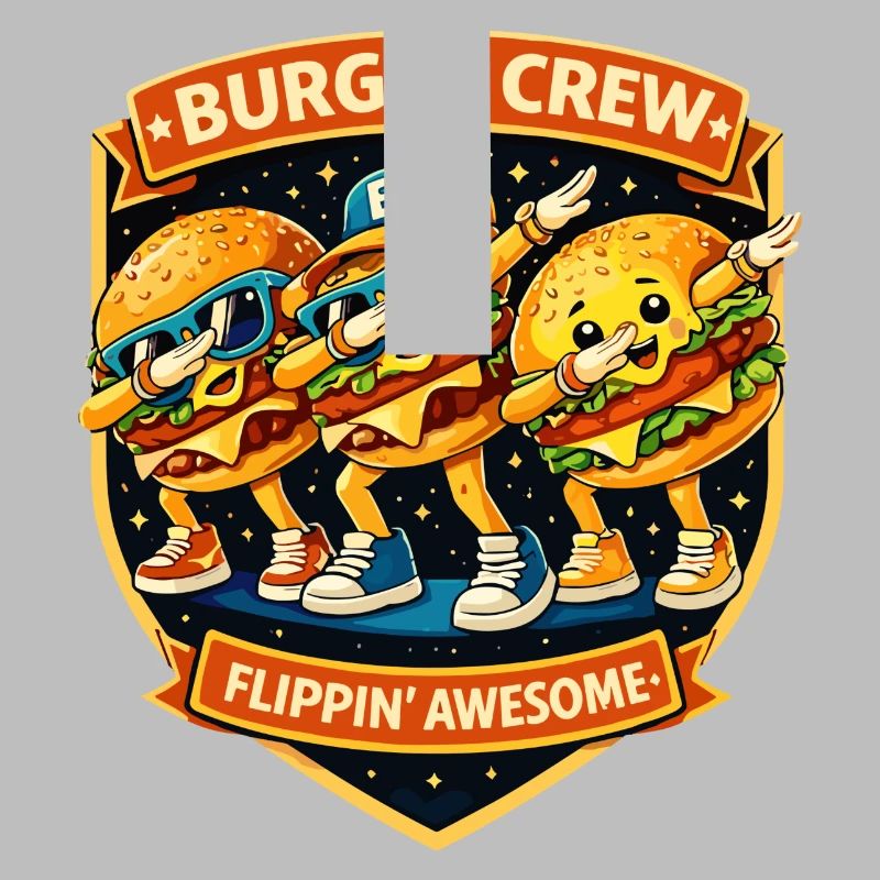 Burger Crew Flippin' Awesome - Danse du Dabbing Dab