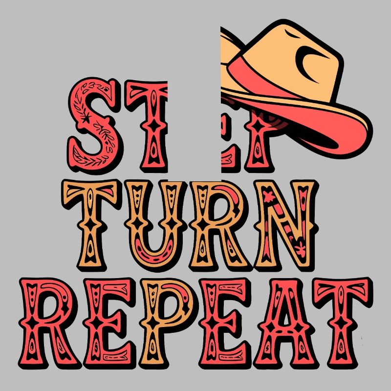 Line Dance Step Turn Repeat