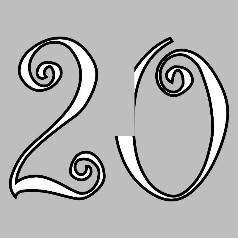 20. 20e ANNIVERSAIRE. ANNIVERSAIRE 20 ANS. 20 ANS.