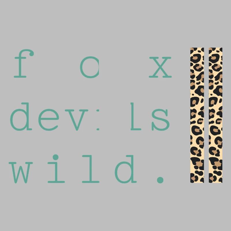 Fox Devil Wild Leopard