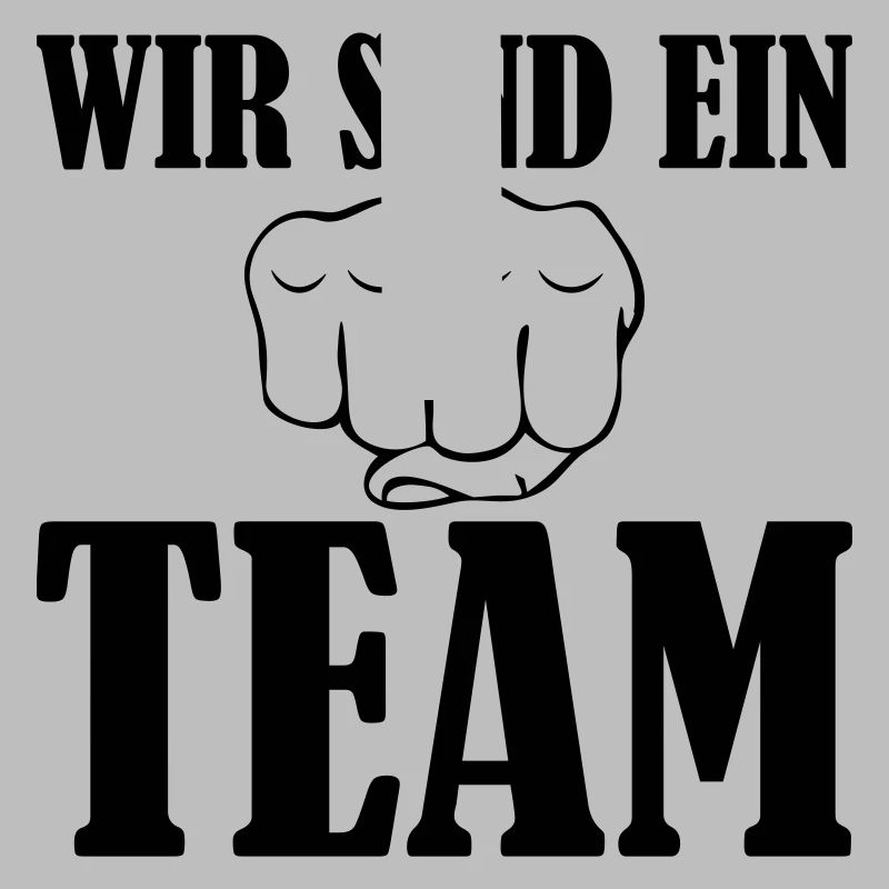 Wir sind ein Team