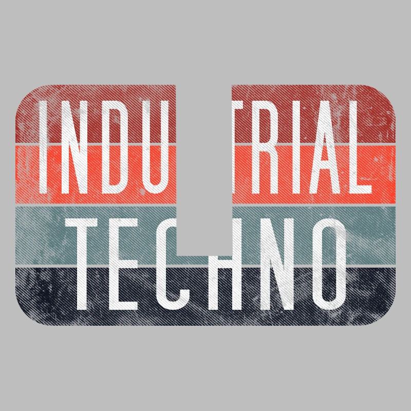 Industrial Techno Retro Gradient