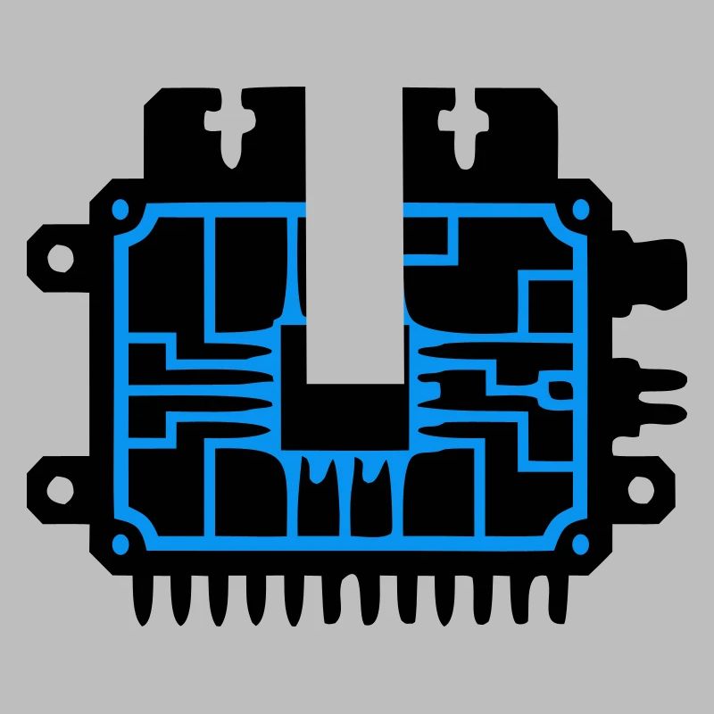 Mikrochip Platine IT Logo
