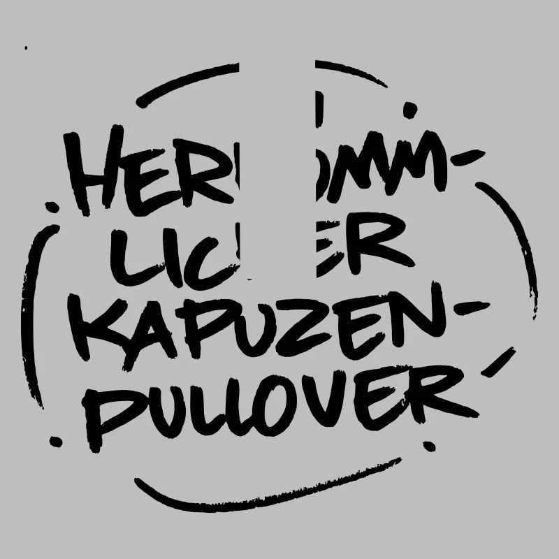 Herkömmlicher Kapuzenpullover