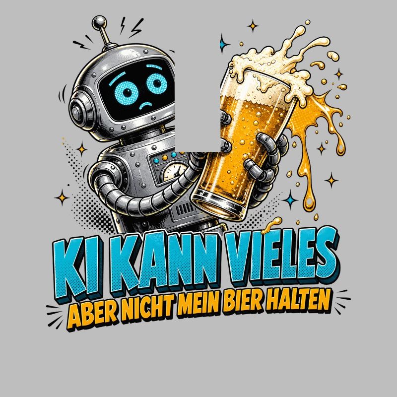Roboter Bier Spruch