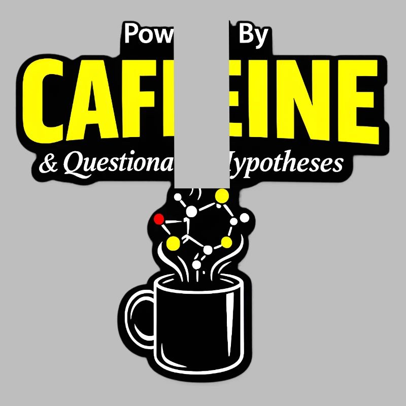 Chimie du café : Tasse de molécules de caféine