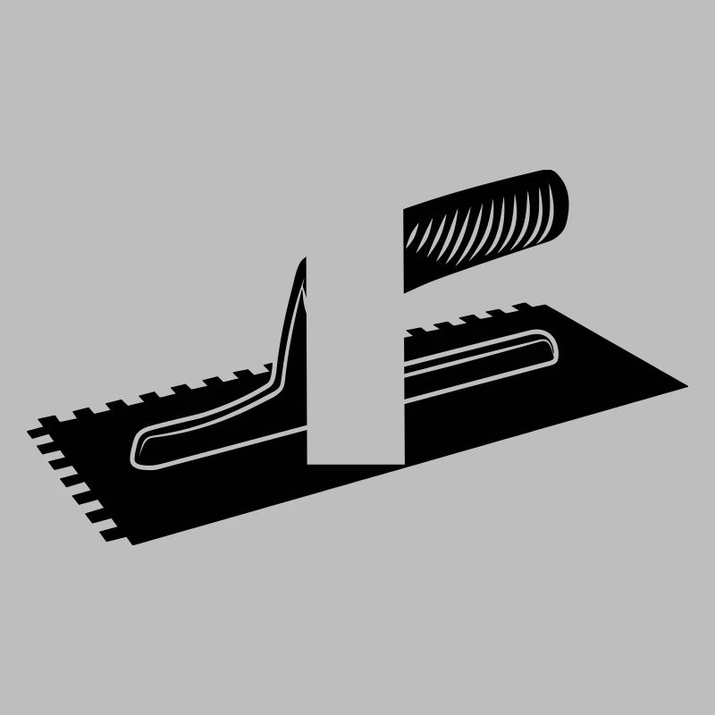 Fliesenkleber oder Leimkamm