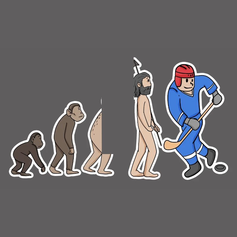 Evolution Eishockeyspieler 