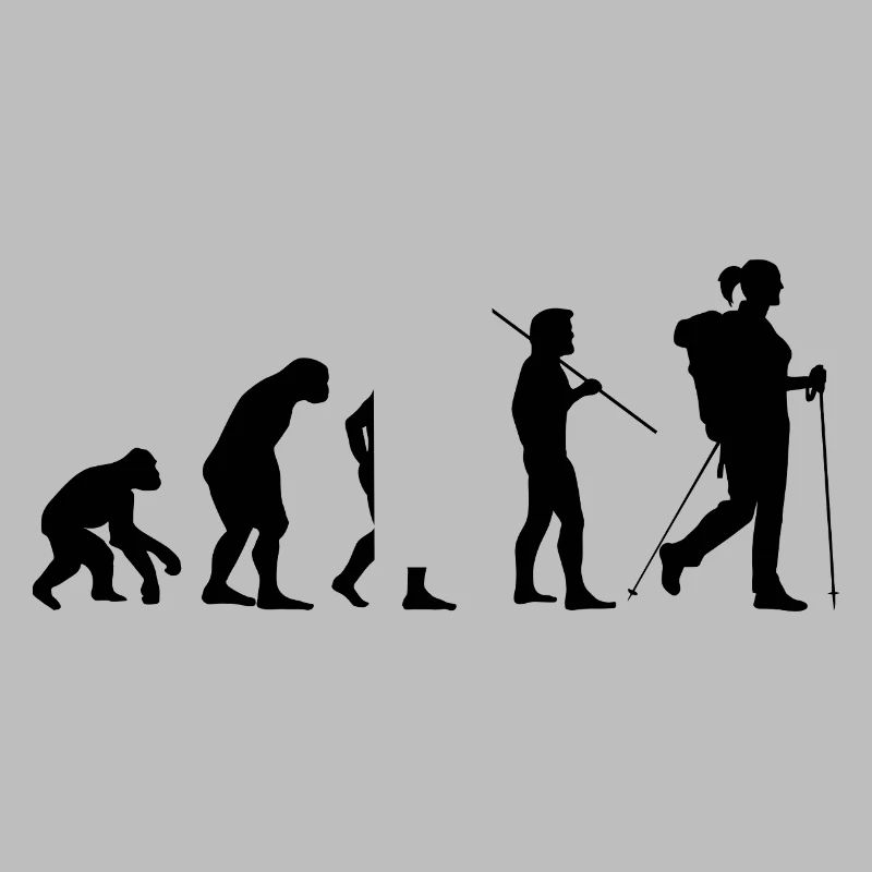 Femme randonneuse Evolution
