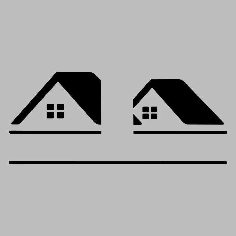 Bannière de texte Maisons