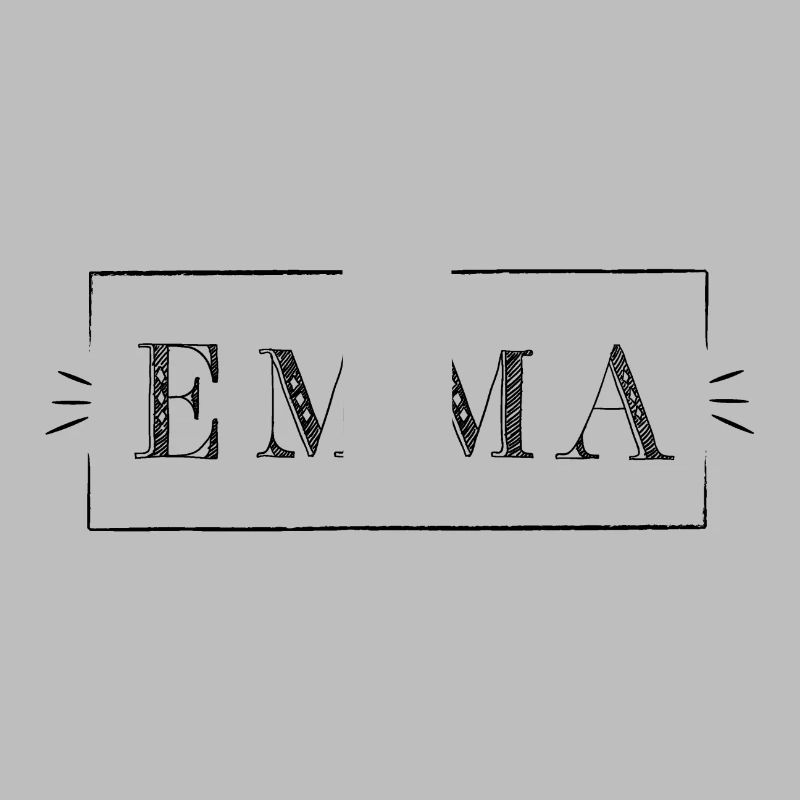EMMA - nom dans un cadre