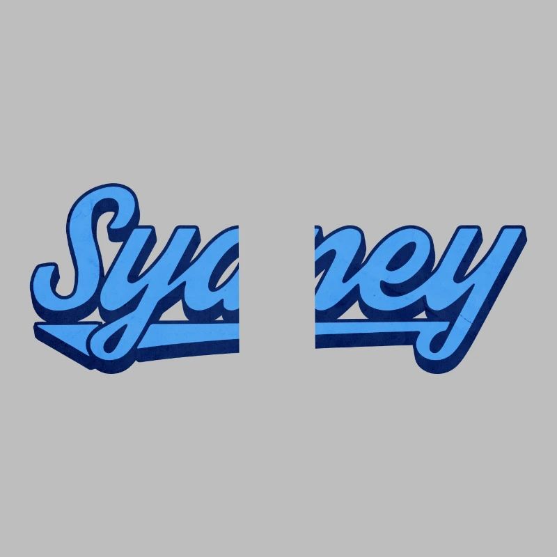Sydney Ocean Script Logo