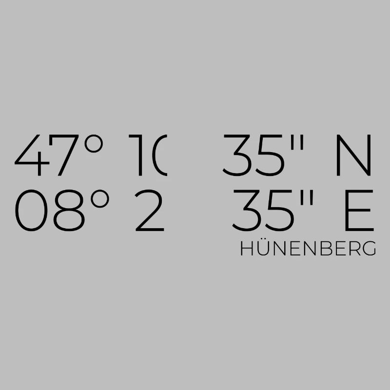 Coordinates Hünenberg