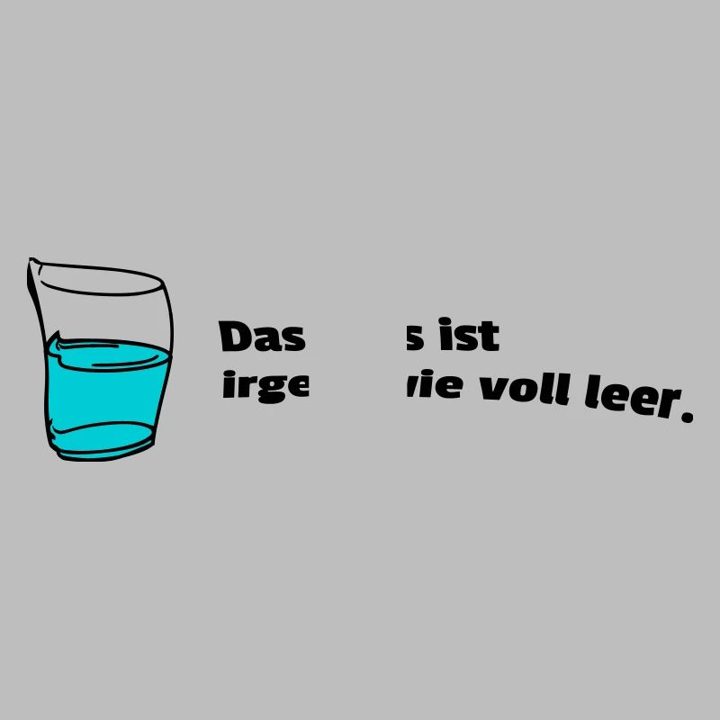 Bicchiere completamente vuoto