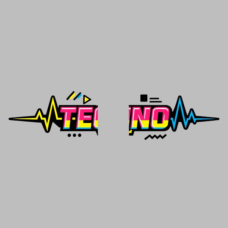 Techno Neon Pulse