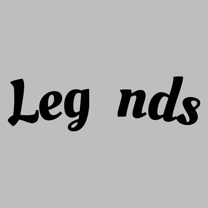 Lettrage Légendes