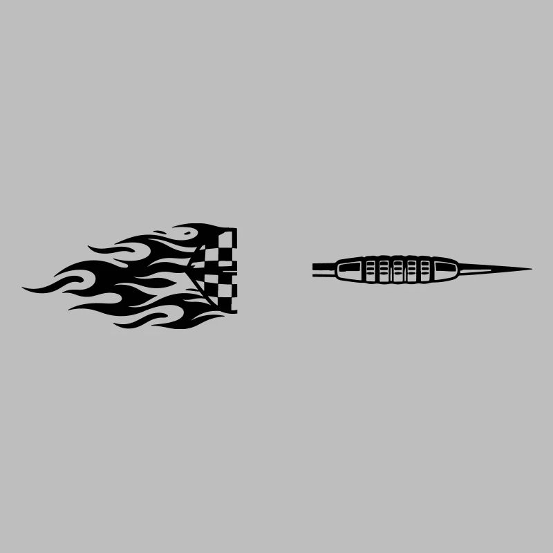 Symbole de fléchette Feu