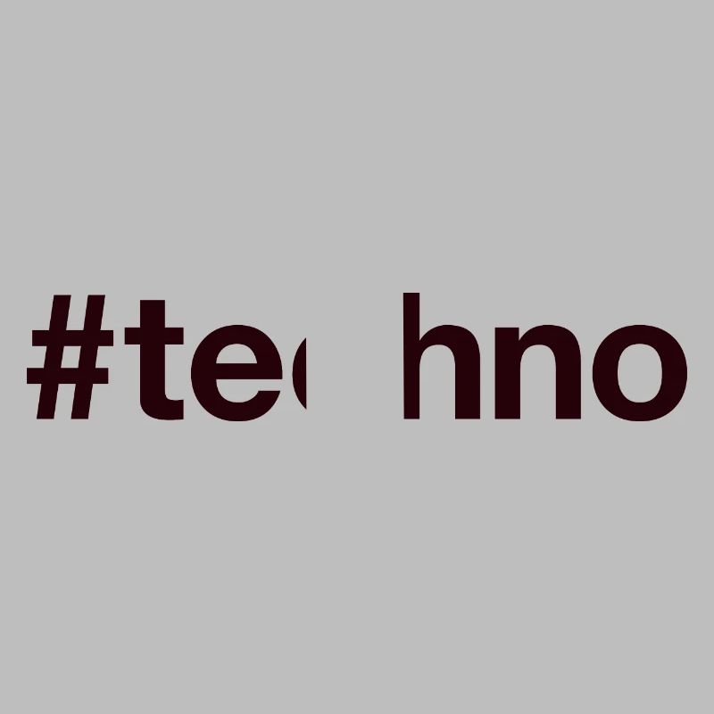 TECHNO Hashtag